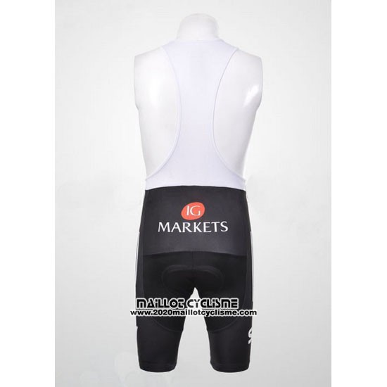 2012 Maillot Ciclismo Sky Noir et Azur Manches Courtes et Cuissard